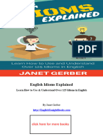 English Idioms Explained Learn How To Use and Understand 125 Idioms