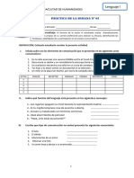 Práctica - 03 La Comunicación Eficaz