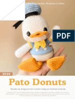 Linhas de Algodão - Pato Donuts Baby