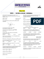 Test Paper (Vector)