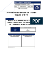 Pets - Montaje de Barandas en Techo de Cabina de Control Eaf Aceria 2