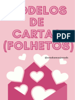 Modelos de Cartas - Folhetos e Brochura Boas Noticias