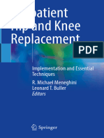 Ebin - Pub Outpatient Hip and Knee Replacement Implementation and Essential Techniques 3031270363 9783031270369 1