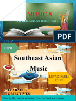 MUSIC 8 Lesson 2 Southeast Asian Music