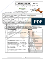 Mathématiques: Exercice 1