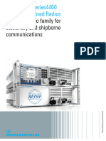 VHF/UHF Radio Family For Stationary and Ship Borne Communications