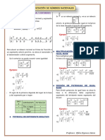 Potenciacion de Numeros Racionales