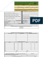 Análisis de Trabajo Seguro Ast