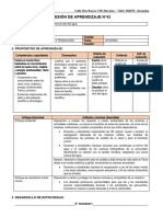 5° Grado - Sesiones Del 23 Al 27 de Octubre