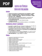 Lista de Útiles - 2do de Primaria