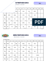 Jadual 6 Bawah