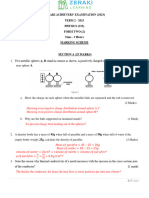 Physics Marking Scheme Zeraki Achievers 10.0 July 2023