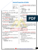 Chap 9 Mechanical Properties of Solids