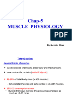 Chap 5 Muscle Phyiology