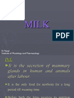 MILK Physiology