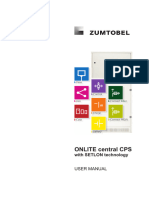 Zumtobel CBS User Manual