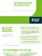 ESG PortfolioManagement