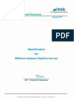 ADMA SP-1043 (2017) Specification For Offshore Subsea Pipeline Survey