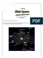 A-Z of Alien Species Active in Earths Evolution