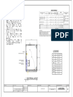 Schedule of Load General Notes: Electrical Layout