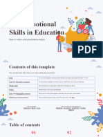 Socio-Emotional Skills in Education by Slidesgo