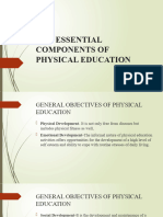 4-The Essential Components of Physical Education