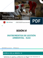 Gestión y Evaluación de Impacto Ambiental - Sesión 06