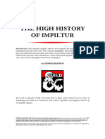 The High History of Impiltur