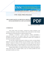 Arquivos 950 CIRCULO RESTAURATIVO DA PREVENCAO A RESOLUCAO DE CONFLITOS EM ESCOLAS QUE PROMOVAM A EDUCACAO EM DIREITOS HUMANOS