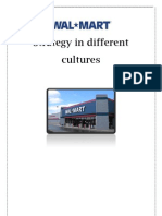 Walmart and Its Strategy in Different Cultures