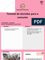 Tomada de Decisões para o Consumo