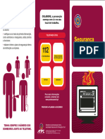 Panfleto Sobre Segurança No Local de Trabalho (Adultos)