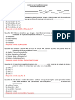 13 - Espaço Geográfico, Biomas, Imigração e Fuso Horário Brasileiro