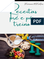 Receitas Pré-Pós Treino