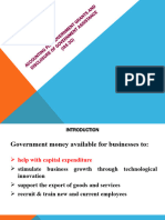 Ias 20 - Accounting For Government Grants and Disclosure of Government