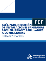 Guia para Ejecucion de Instalaciones Sanitarias Domiciliarias y Asimilables A Domiciliarias