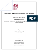 Evaluaciã - N de Proyectos de Inversiã - Nperfumes