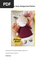 Zoya Vaca Amigurumi Patrón