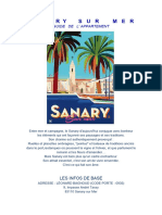 S A N A R Y S U R M E R: Guide de L' Appartement