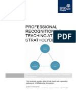 Handbook For Professional Recognition of Teaching at Strathclyde Final June 2017