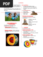 La Geósfera para Quinto Grado de Primaria