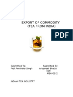 Indian Tea Industry