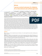 Diabetic Medicine - 2020 - Nano - A Standard Set of Person Centred Outcomes For Diabetes Mellitus Results of An