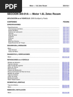 Motor 1 6l Zetec Rocam