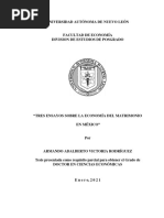 Tres Ensayos Sobre La Economía Del Matrimonio