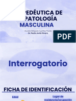 Propedéutica de La Patología Masculina