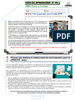 FICHA DE APRENDIZAJE Semana 23 5TO