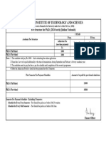 Ph.D. Fee Structure 2024-25 - Indian