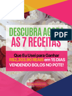 Ebook - 7 Receitas de Bolos No Pote