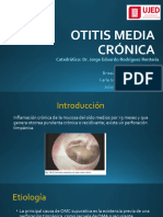 Otitis Media Cronica, EQUIPO 4 8C